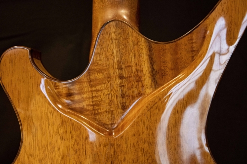 Mantis Guitar Back Transition Koa